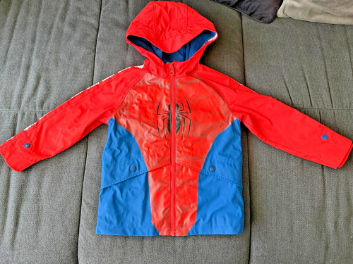 Spiderman kinder regenjacke - spiderman,