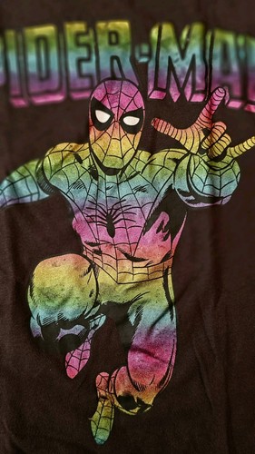 Schwarzes spiderman longshirt - schwarzes,