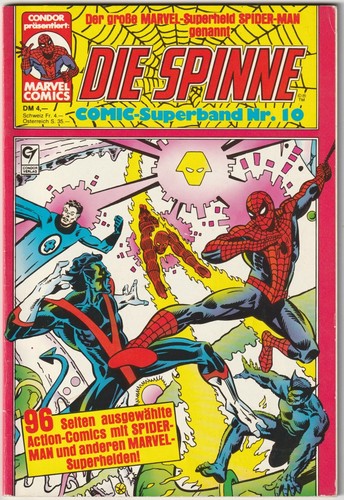 Die spinne comic superband - die, comic-superband