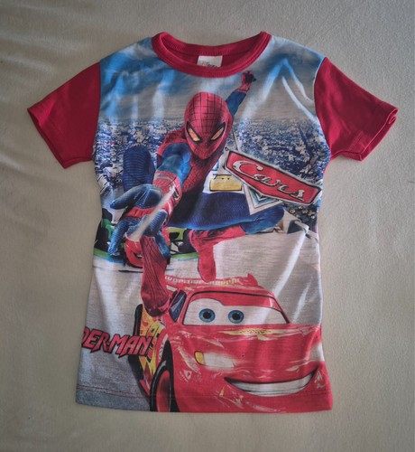 Disney spider man cars - disney, t-shirt