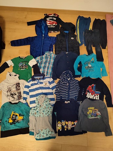 Kleiderpaket junge 110 116 - 110/116, mit
