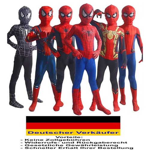 Spiderman kinder kostüm - spiderman,